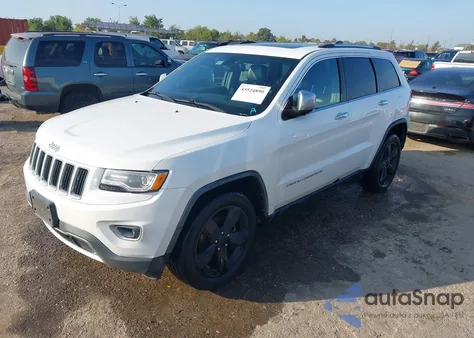 2015 Jeep Grand Cherokee Limited from USA, damaged, VIN 1C4RJEBG7FC807778